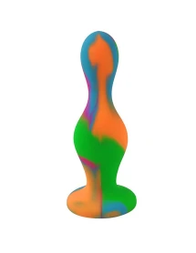 Plug Anal Multi Color Silicona 2
