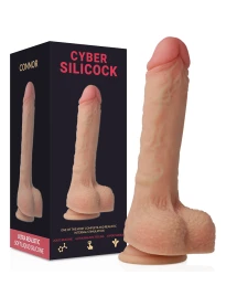 Cyber silicock - connor realÍstico silicona lÍquida 20.5 cm -o- 3.7 cm