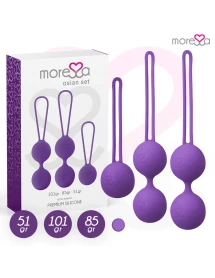 Moressa - osian set osian one; 51 gr / osian two; 101 gr / osian three 85 gr premium silicona lila