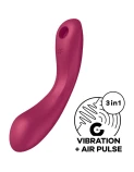Satisfyer - curve trinity 1 air pulse vibration gris