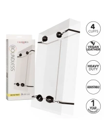 Calexotics - boundless red restraint set restriccion cama 2